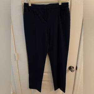 Alfani Dark Blue Straight Leg Pants